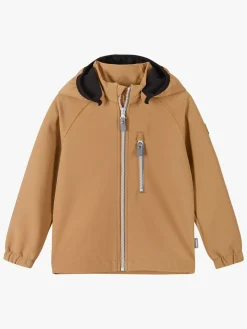 Børn Reima Overtøj-Vantti Softshelljakke, Peanut Brown