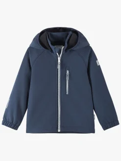 Overtøj|Reima Vantti Softshelljakke, Navy