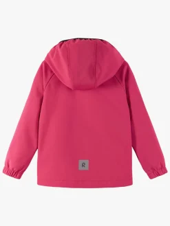 Overtøj|Reima Vantti Softshelljakke, Bright Berry Lyserød