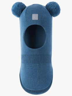 Børn Reima Tilbehør|Uldtøj-Vekkuli Elefanthue Merinould, Blue Ocean