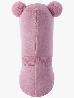 Tilbehør|Uldtøj|Reima Vekkuli Elefanthue Merinould, Grey Pink Lyserød