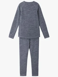 Undertøj|Uldtøj|Reima Villoista Skiundertøj, Grey Melange