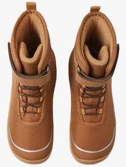Støvler & Vinterstøvler|Barfodssko|Reima tec Barefoot Jr Talvella Vinterstøvler, Cinnamon Brown Brun
