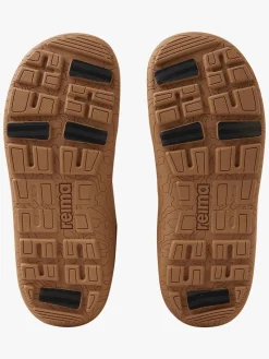 Støvler & Vinterstøvler|Barfodssko|Reima tec Barefoot Jr Talvella Vinterstøvler, Cinnamon Brown Brun