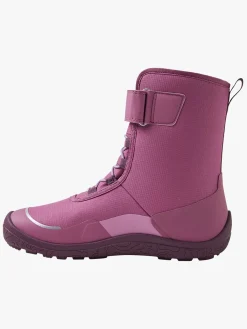 Børn Reima Støvler & Vinterstøvler-tec Barefoot Jr Talvella Vinterstøvler, Red Violet