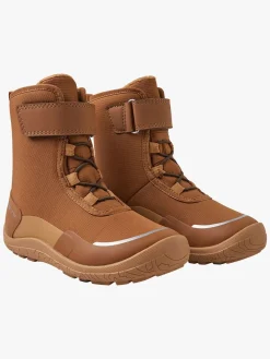 Barfodssko|Reima tec Barefoot Talvella Vinterstøvler, Cinnamon Brown Brun