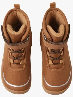 Barfodssko|Reima tec Barefoot Talvella Vinterstøvler, Cinnamon Brown Brun