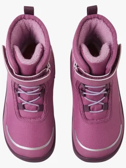 Barfodssko|Reima tec Barefoot Talvella Vinterstøvler, Red Violet Lilla
