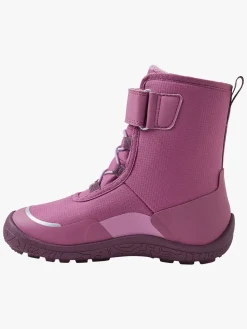 Barfodssko|Reima tec Barefoot Talvella Vinterstøvler, Red Violet Lilla