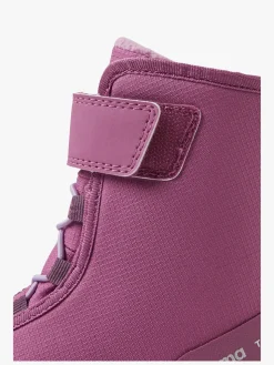 Barfodssko|Reima tec Barefoot Talvella Vinterstøvler, Red Violet Lilla