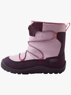 Støvler & Vinterstøvler|Barfodssko|Reima tec Ensilumi Barefoot Jr Vinterstøvler, Deep Purple Lilla