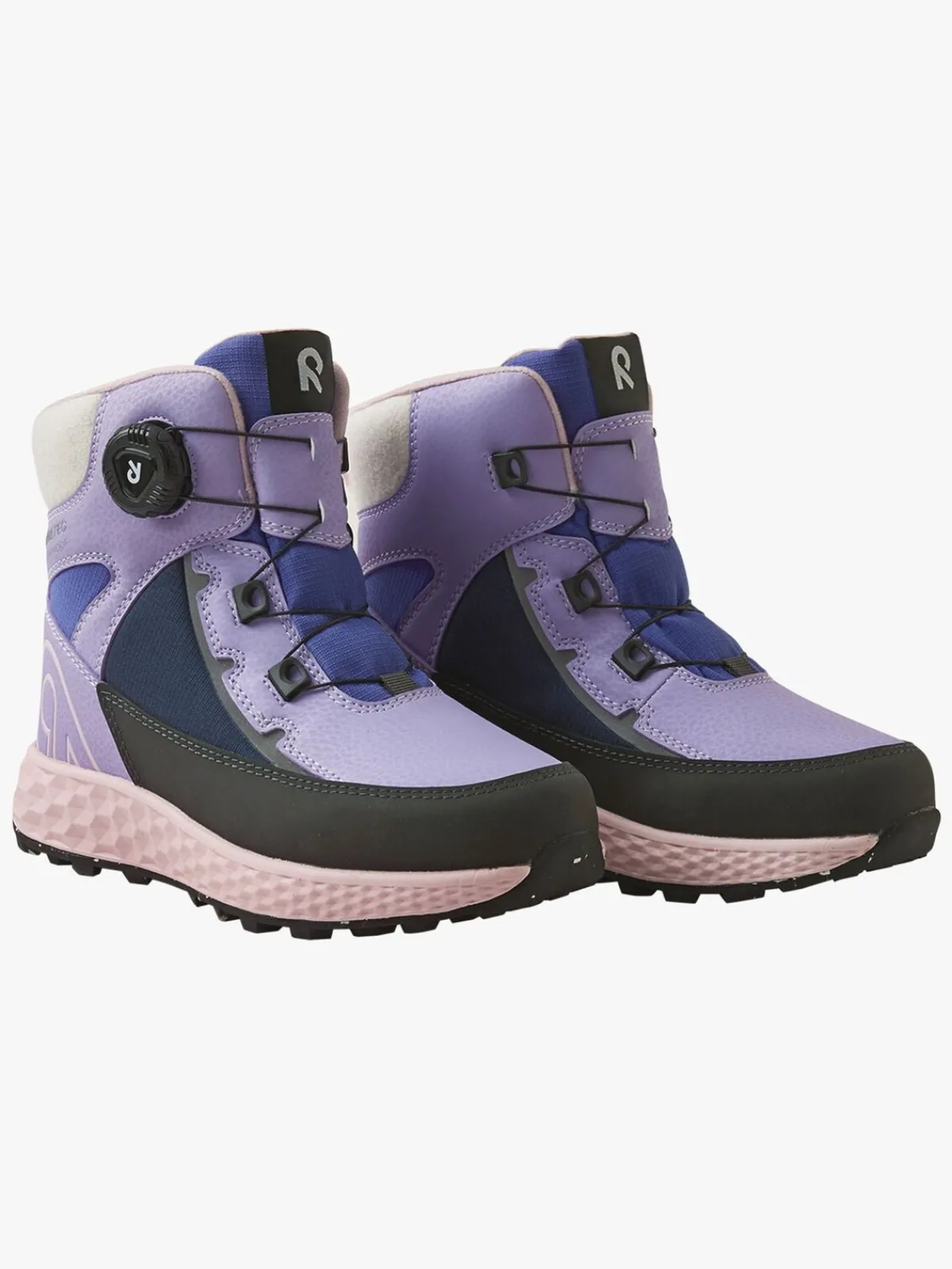 Børn Reima Støvler & Vinterstøvler-tec Hallava Quicklock Vinterstøvler, Blooming Lilac