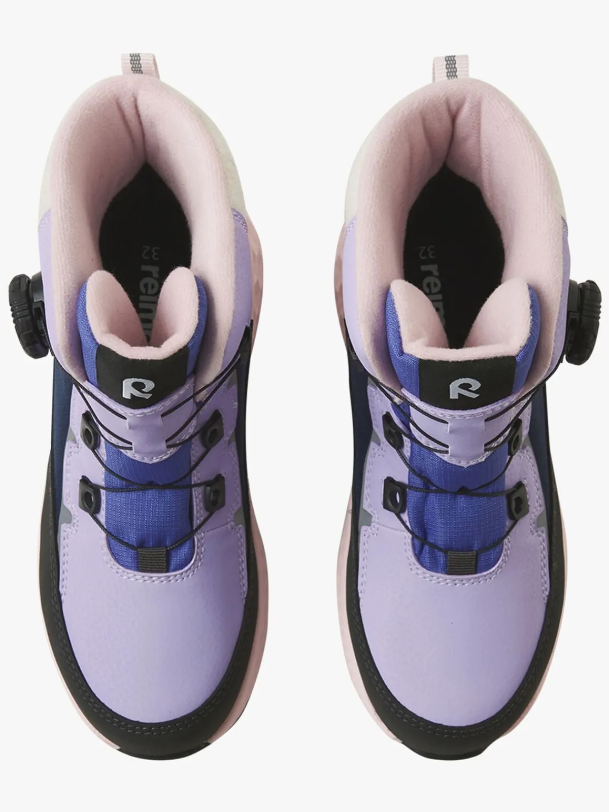 Børn Reima Støvler & Vinterstøvler-tec Hallava Quicklock Vinterstøvler, Blooming Lilac