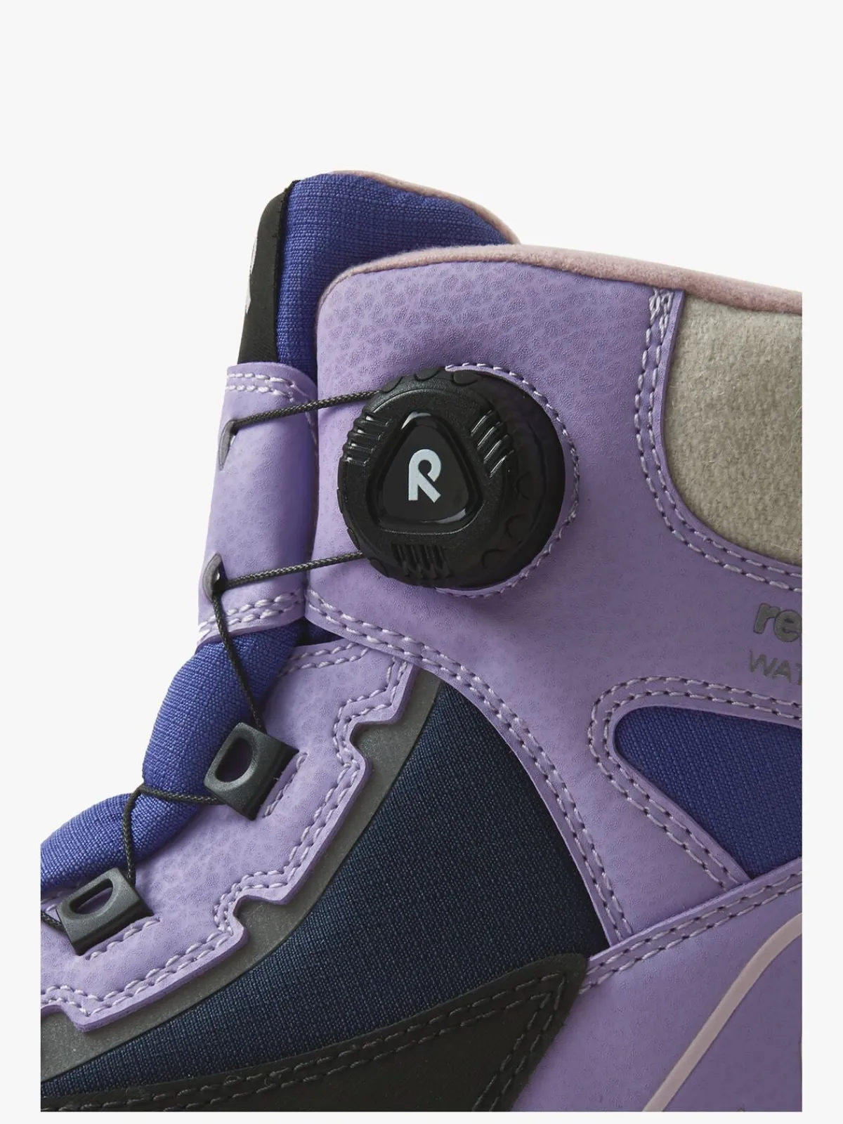 Børn Reima Støvler & Vinterstøvler-tec Hallava Quicklock Vinterstøvler, Blooming Lilac