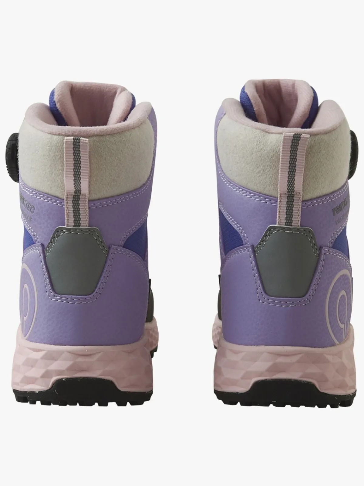 Børn Reima Støvler & Vinterstøvler-tec Hallava Quicklock Vinterstøvler, Blooming Lilac