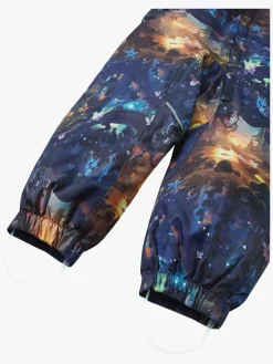 Børn Reima Overtøj-tec Moomin Lyster Flyverdragt, Deep Blue Lilac