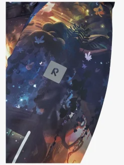 Børn Reima Overtøj-tec Moomin Lyster Flyverdragt, Deep Blue Lilac