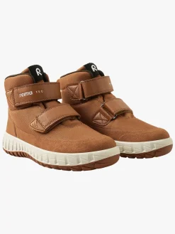 Sneakers|Reima tec Patter 2.0 WP Sneakers, Cinnamon Brown Brun
