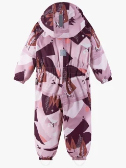 Flyverdragter|Overtøj|Reima tec Puhuri Flyverdragt, Grey Pink Lyserød