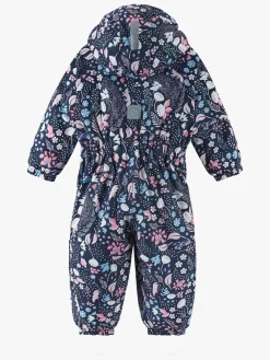 Overtøj|Reima tec Puhuri Flyverdragt, Navy Blå/Lyserød