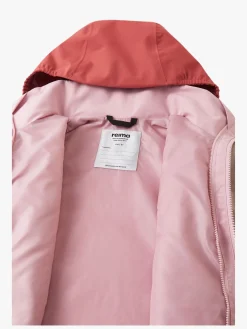 Overtøj|Reima tec Sysma Skaljakke, Grey Pink Lyserød
