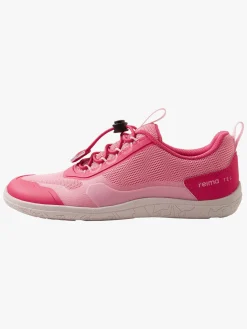 Sneakers|Barfodssko|Reima tec Tallustelu Barefoot Sneakers, Sunset Pink