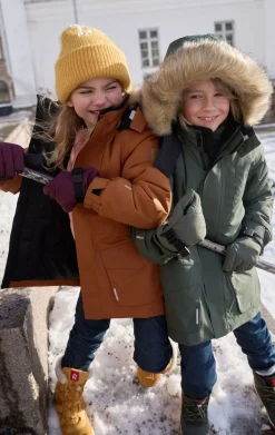 Børn Reima Tilbehør-tec Tartu Handsker, Thyme Green