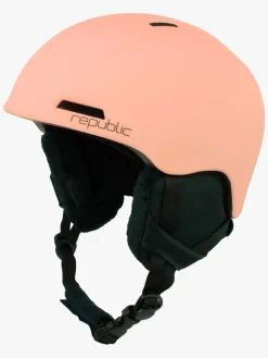 Vintersport|Republic R550 JR Skihjelm, Pink Lyserød