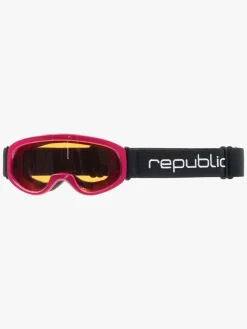 Republic Vintersport-R610 Kids Skibriller, Raspberry