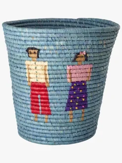 Opbevaring|Rice Opbevaringskurv, Blå Blå