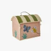 Opbevaring|Rice Sommerfugl Opbevaringstaske, Lyserød/Grøn