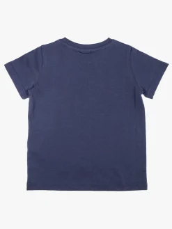 Børn RipCurl Overdele-Rip Curl Arty SS Tee Groms T-shirt, Blue Indigo