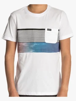 Overdele|RipCurl Rip Curl Wilko Premuim SS Tee T-shirt, Optical White