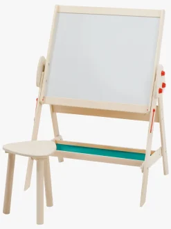 Lærerig Leg|Roba Easel 3-i-1 Tavle med Hylde & Skammel