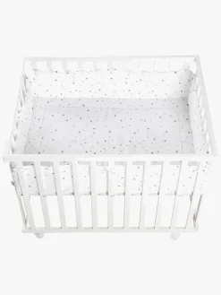 Sikkerhed|Roba Kravlegård med Hjul, Star Magic Grey