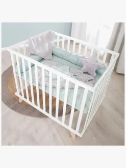 Sikkerhed|Roba Lil Planet Kravlegård På Fod, White & Frosty Green Hvid/Grøn