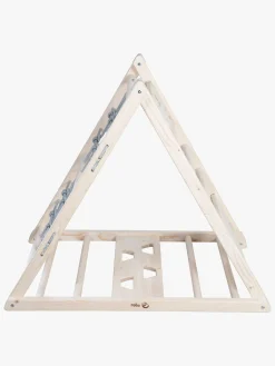 Børnemøbler|Roba  Træ Klatretrekant, Grå/Natur
