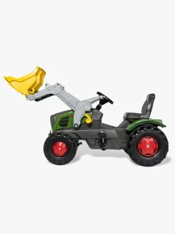 Pedal- & Gåbiler|RollyToys Rolly Toys Farmtrac Fendt 211 Vario Pedaltraktor, Sort