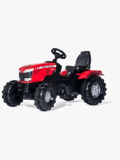RollyToys Pedal- & Gåbiler-Rolly Toys Farmtrac MF Pedaltraktor, Rød