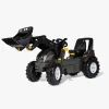 Pedal- & Gåbiler|RollyToys Rolly Toys Farmtrac VALTRA Pedaltraktor, Sort