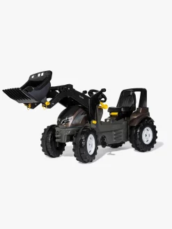 Pedal- & Gåbiler|RollyToys Rolly Toys Farmtrac VALTRA Pedaltraktor, Sort