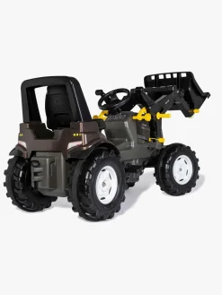 Pedal- & Gåbiler|RollyToys Rolly Toys Farmtrac VALTRA Pedaltraktor, Sort