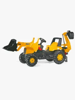 Pedal- & Gåbiler|RollyToys Rolly Toys JBC Traktor med Frontlæsser og Gravko