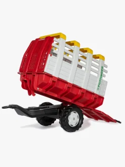 RollyToys Pedal- & Gåbiler-Høvogn Pöttinger, Rød