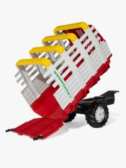 RollyToys Pedal- & Gåbiler-Høvogn Pöttinger, Rød