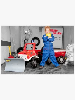 Pedal- & Gåbiler|RollyToys rolly Snow Master Plov, Hvid