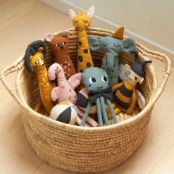 Roommate Dukker & Bamser-Dukke Elefant, Sea Grey