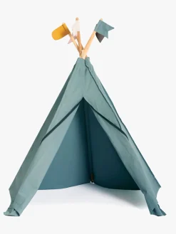 Børn Roommate Interiør-Hippie Tipi Legetelt, Sea Grey