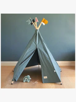 Børn Roommate Interiør-Hippie Tipi Legetelt, Sea Grey