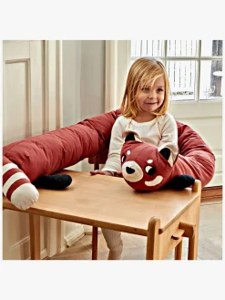 Børn Roommate Interiør-Lang Pude Lemur, Rød